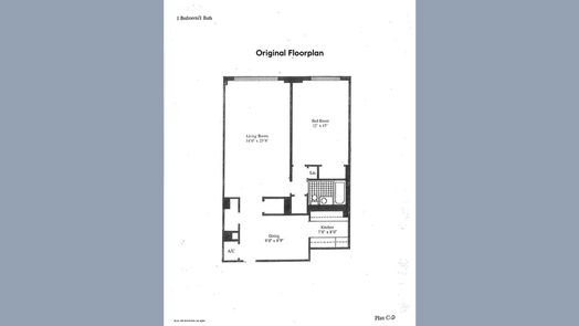 Houston null-story, 1-bed 1400 Hermann Drive 8C-idx