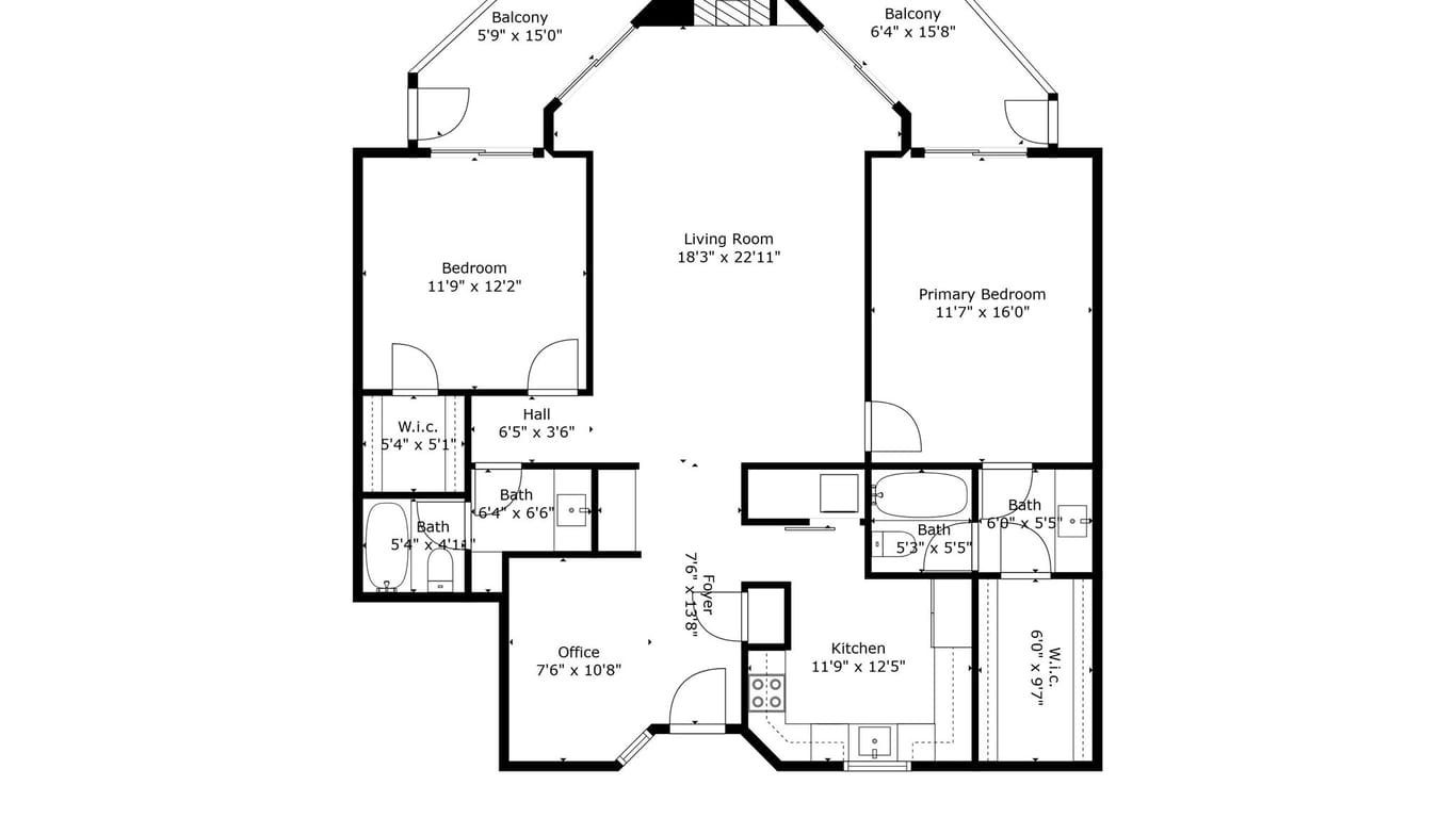 Houston 3-story, 2-bed 5200 Weslayan Street A211-idx