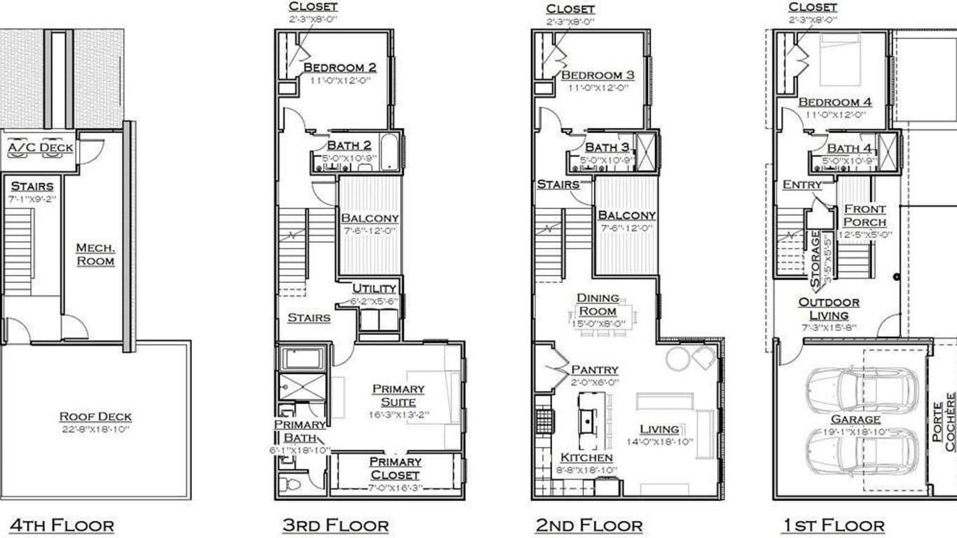 Houston 3-story, 4-bed 1142 W 16th Street-idx