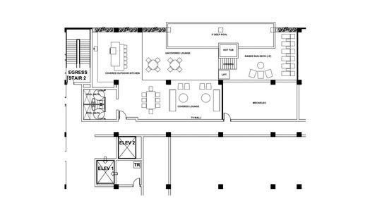 Houston null-story, 2-bed 0 W 17th Street 6B-idx