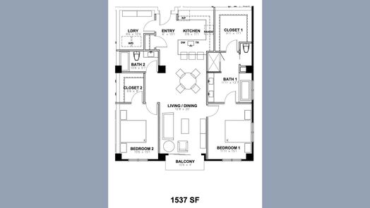 Houston null-story, 2-bed 0 W 17th Street 7B-idx