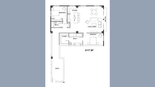 Houston null-story, 2-bed 0 W 17TH Street 7L-idx