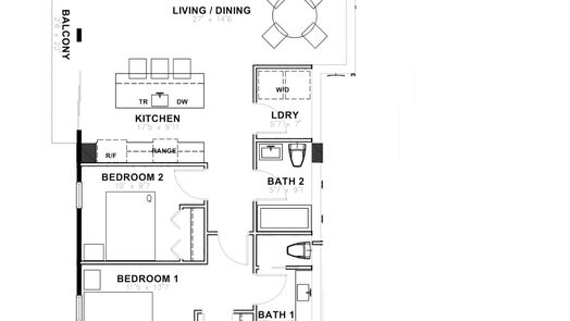 Houston null-story, 2-bed 0 W 17TH Street 4J-idx