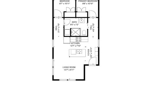 Houston 1-story, 2-bed 8013 Capitol Street-idx