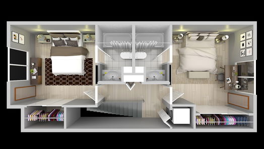 Houston 2-story, 6-bed 712 & 714 Hamelin Drive-idx