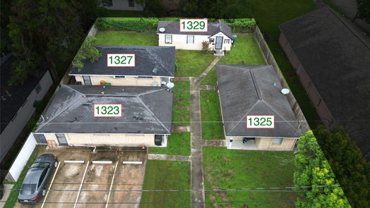 Houston 1-story, 7-bed 1323, 1325, 1327 & 1329 E 32nd 1/2 Street-idx