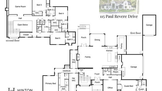 Houston 2-story, 5-bed 115 Paul Revere Drive-idx