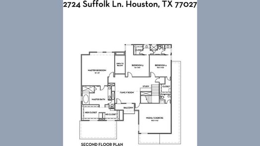 Houston 2-story, 4-bed 2724 Suffolk Drive-idx