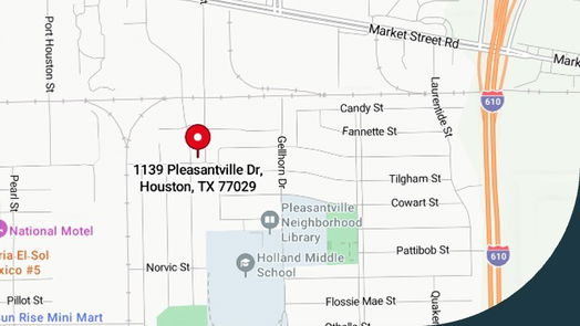 Houston null-story, null-bed 1139 Pleasantville Drive-idx