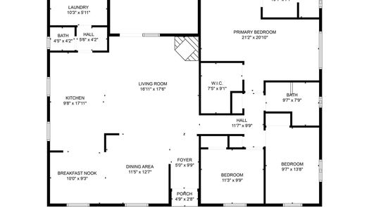 Houston null-story, 3-bed 8018 Stroud Drive-idx