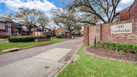 Houston 2-story, 1-bed 7447 Cambridge Street 31-idx
