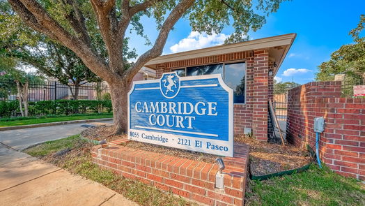 Houston 1-story, 2-bed 8055 Cambridge Street 107-idx