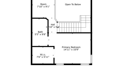 Houston 2-story, 2-bed 2323 Fairwind Road 644-idx