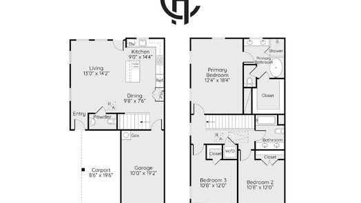 Houston 2-story, 3-bed 9902 Clark Road E-idx