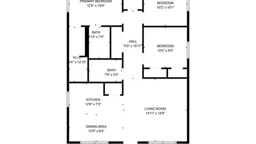 Houston 1-story, 3-bed 8048 Parker Road-idx