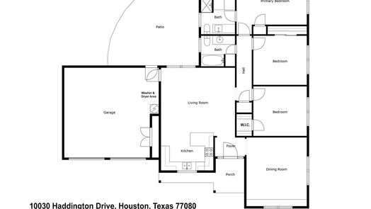 Houston 1-story, 3-bed 10030 Haddington Drive-idx