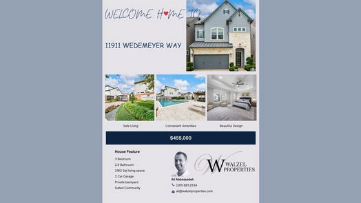 Houston 2-story, 3-bed 11911 Wedemeyer Way-idx