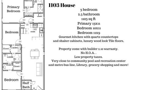 Houston 1-story, 3-bed 7612 Easter-idx