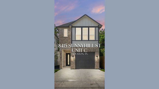 Houston 2-story, 3-bed 8415 Sunnyhill Street C-idx