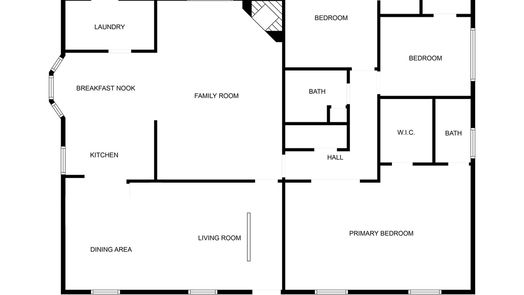 Houston null-story, 3-bed 7510 Deep Forest Drive-idx