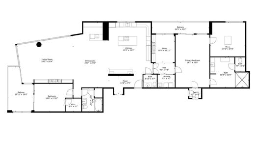 Houston null-story, 2-bed 2727 Kirby Drive 21F-idx