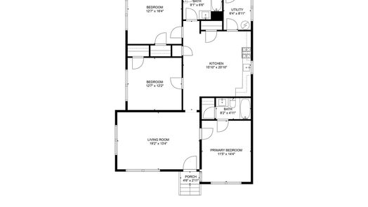 Cleveland 1-story, 3-bed 624 Truman Street-idx