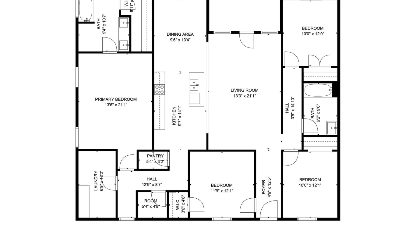 Huffman 1-story, 4-bed 1023 Exotic Pine Street-idx