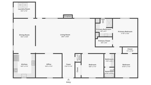 Huffman 1-story, 3-bed 1818 Iron Ore Drive-idx