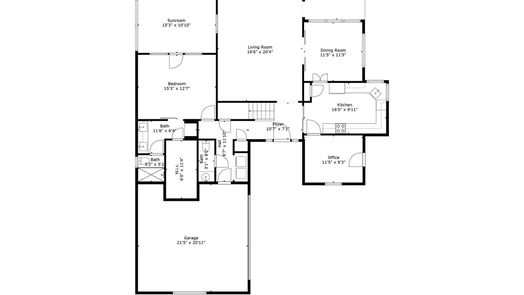 Humble 2-story, 3-bed 9822 Canterbury Drive-idx