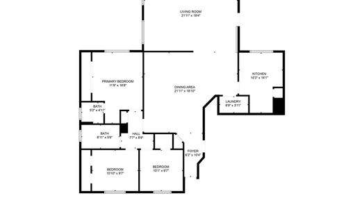 Humble 1-story, 3-bed 20022 Bolton Bridge Lane-idx