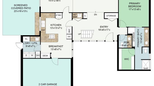 The Woodlands 2-story, 4-bed 10711 E Timberwagon Circle-idx