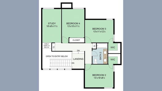 The Woodlands 2-story, 4-bed 10711 E Timberwagon Circle-idx