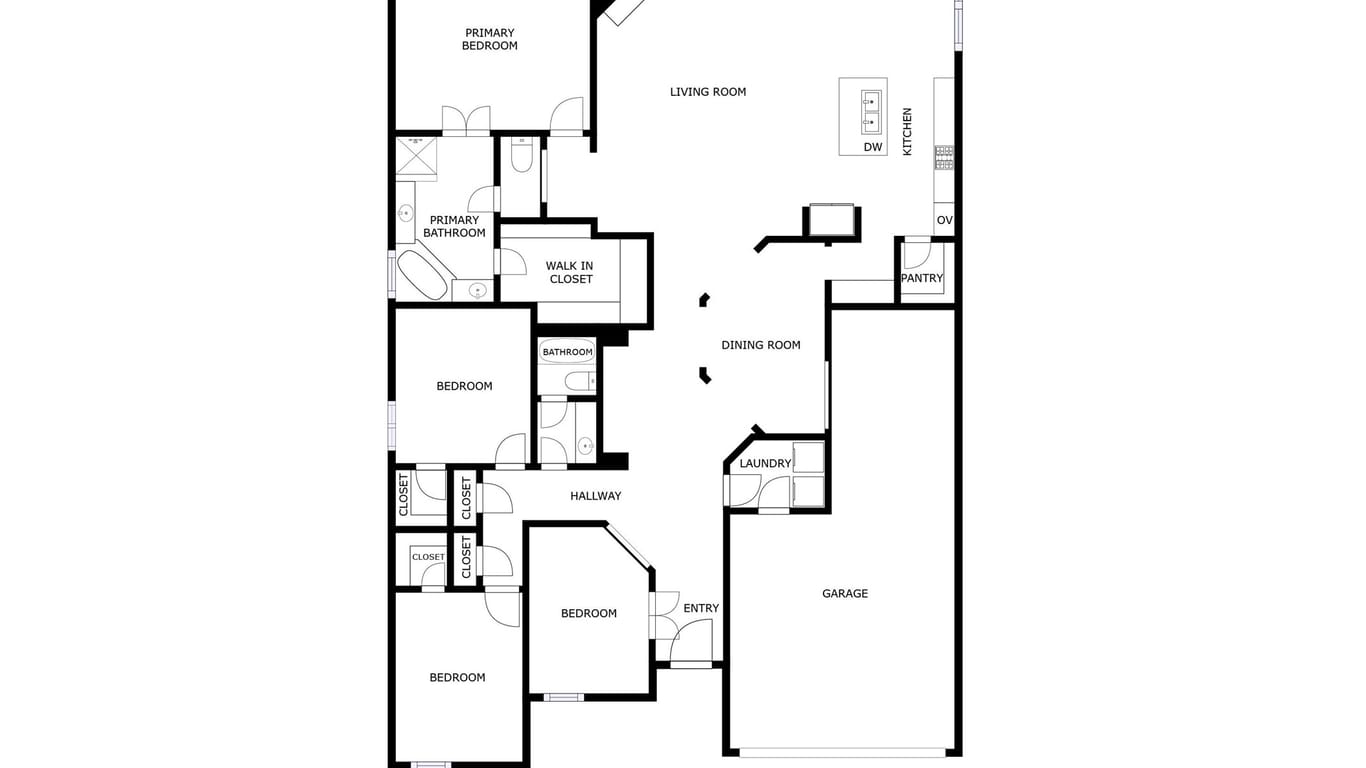 Humble 1-story, 3-bed 9714 Bonham Lakes Lane-idx