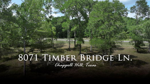 Chappell Hill null-story, null-bed 8071 Timber Bridge Lane-idx