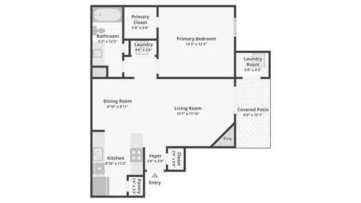 Cypress 1-story, 1-bed 12755 Mill Ridge Drive 213-idx