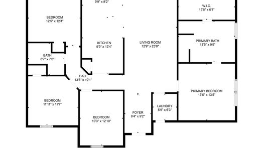 Richmond 1-story, 4-bed 6827 Dolan Bluff Lane-idx