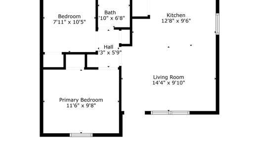 Rosenberg null-story, 2-bed 1000 Avenue E-idx