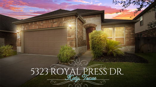 Katy 1-story, 3-bed 5323 Royal Press Drive-idx