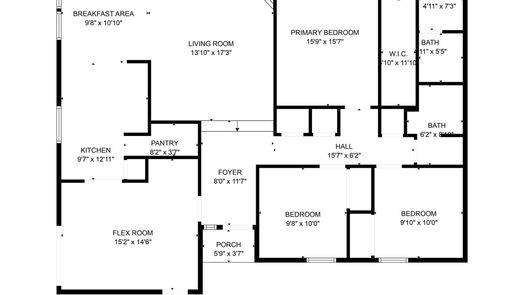 Katy 1-story, 3-bed 2122 Clemson Drive-idx