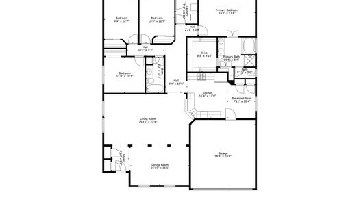 Alvin 1-story, 4-bed 303 Lake Line Drive-idx