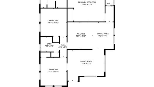 Channelview 1-story, 3-bed 1119 Pecan Street-idx