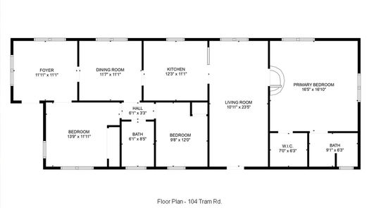 Dayton 1-story, 3-bed 104 Tram Road-idx