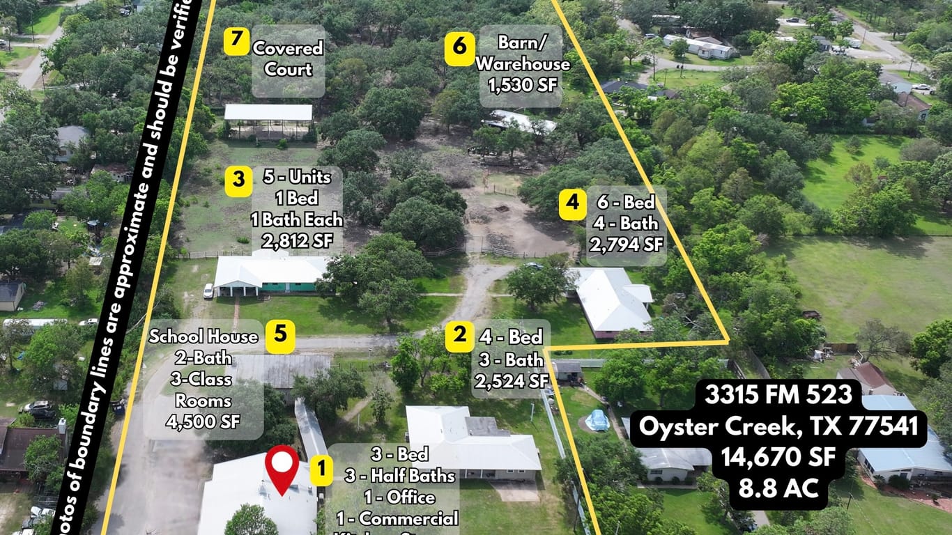 Oyster Creek 1-story, 6-bed 3315 Fm 523 Road-idx