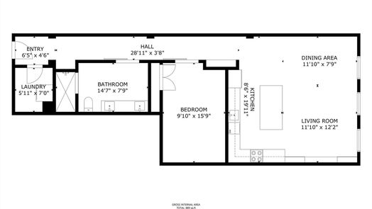 Galveston null-story, 1-bed 2402 Mechanic Street 303-idx