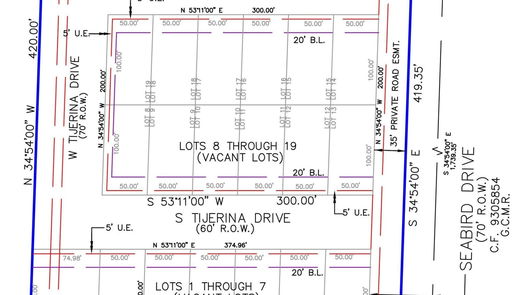 Galveston null-story, null-bed Lot 6 N TIJERINA-idx