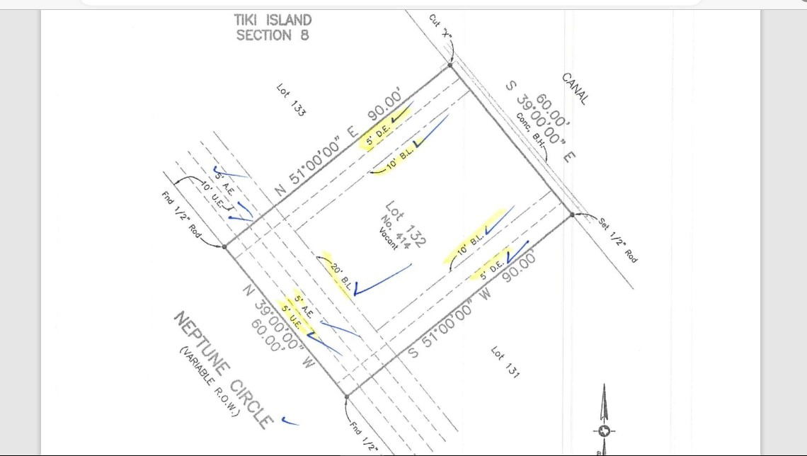 Galveston null-story, null-bed 414 Neptune Circle-idx