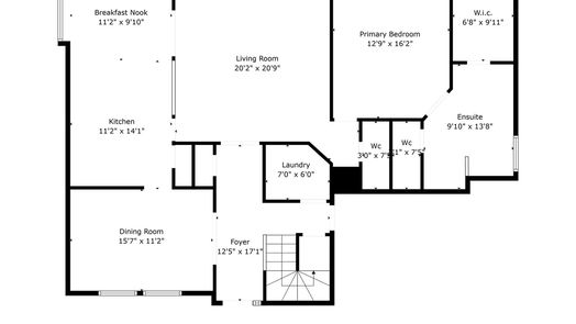 Lake Jackson 2-story, 4-bed 314 Rosemary Lane-idx