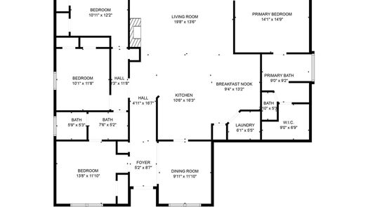 Pearland 1-story, 4-bed 2205 Manchester Lane-idx