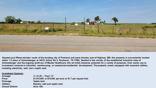 Rosharon null-story, null-bed 13710 County Road 48/ Airline Rd S-idx