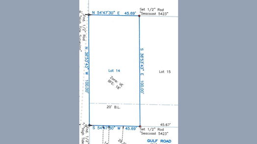 Crystal Beach null-story, null-bed Lot 14 Gulf Road-idx